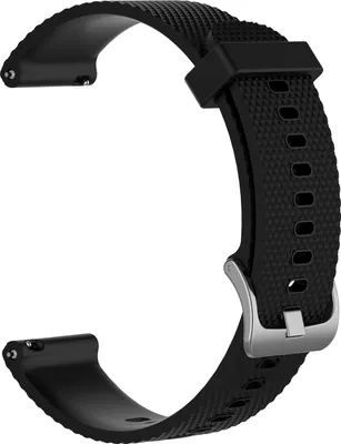 Produktbild von INF Silikonový náramek Garmin VivoActive 4S Černá