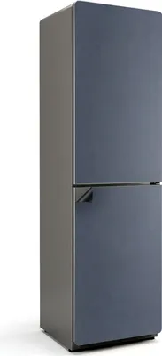 Produktbild von Farbe Dunkelblau – Magnetische Kühlschrank Abdeckung – Dekorfolie magnetisch Küche – Kühlschrank Magnet Deko – selbstklebende Magnettafel – Magnetfolie für Kühlschranktür – 60x205 cm