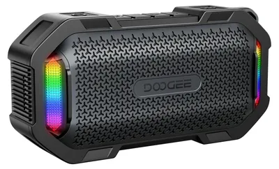 Productafbeelding van Draagbare Bluetooth-luidspreker, IP67 waterdicht, 10W bas, zwart