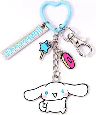 Image de Porte-clés Hello Kitty avec pendentif Cinnamoroll 15 cm