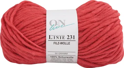 Produktbild von ONline Wolle Filzwolle Linie 231 50m 50g