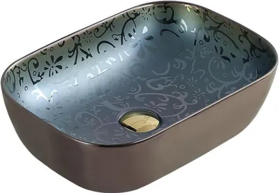 Zdjęcie produktu dla Mexen Rita umywalka nablatowa 45 x 32 cm, zielona - 21084556