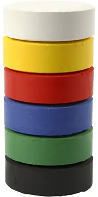 Zdjęcie produktu dla Creativ Company 34566, Różne kolory, Farba akwarelowa, Twardy, 6 szt.