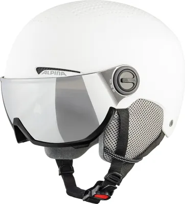 Produktbild von ALPINA ARBER VISOR Q-LITE WEISS 54-58 Winterhelm