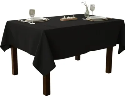 Image de Nappe en polyester finition ourlet Nels