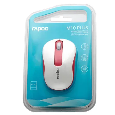 Image de Rapoo M10 PLUS - Souris - optique - 3 boutons - sans fil - 2.4 GHz