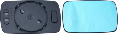 Produktbild von Außenspiegelglas, blau