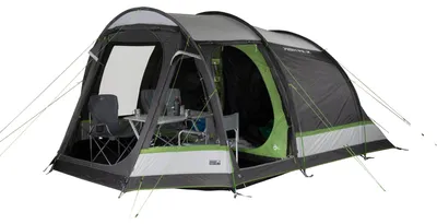 Produktbild von High Peak Meran 4.0, Kuppelzelt, 4 Person(en), Moskitonetz, Belüftung, Wasserdichte Nähte, Grün, Grau, Hellgrau
