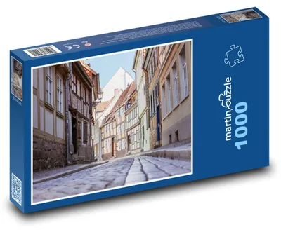 Zdjęcie produktu dla Puzzle 1000 Historyczne ulice Quedlinburga - martinpuzzle