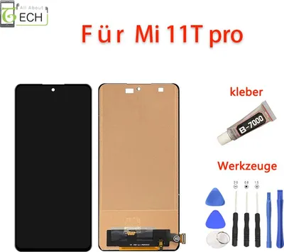 Produktbild von Für Xiaomi Mi 11T / Mi 11T Pro LCD Display Touchscreen Bildschirm Schwarz