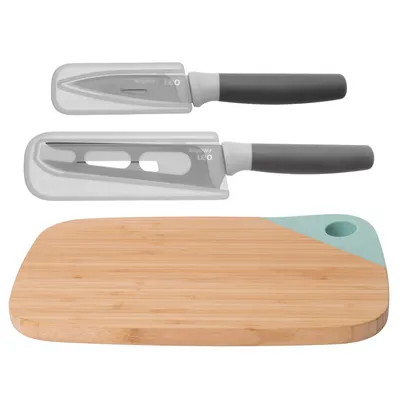 Produktbild von BergHOFF Leo 3950215, Rechteckig, Edelstahl, Holz, Edelstahl, Holz, 1 Stück(e)