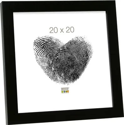Image de Deknudt cadre photo en bois S40R 10x15 cm noir