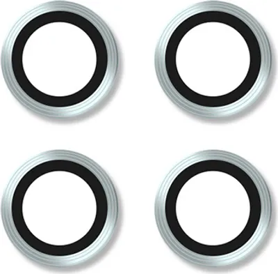 Produktbild von INF 3er Set Kameralinsen Schutzfolie Silber für Xiaomi 14T Pro aus Hochaluminiumsilikatglas Model 5