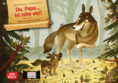 Produktbild von Du, Papa ... Ist zehn viel? Kamishibai Bildkartenset