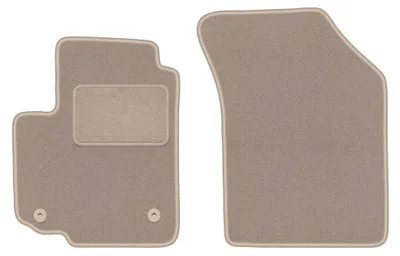 Image de Tapis avant en moquette pour Fiat Sedici 2006-2014 (à hayon) – 2 pièces, beiges, sur mesure – Wielganizator LUX