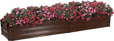 Produktbild von Kondela Metall Hochbeet Nonky Typ 6 - braun