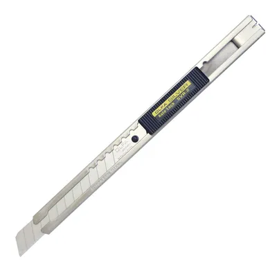 Image de Couteau Olfa silver / lame sécable de 9 mm / avance automatique de la lame