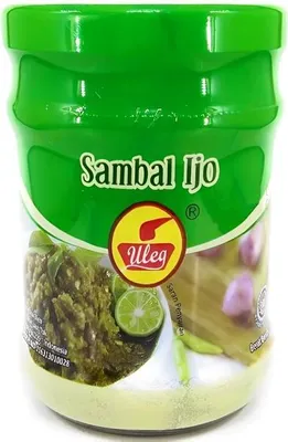 Produktbild von Uleg | Grüne Chilisauce Sambal Ljo - 190g - Chilisauce - Indonesische Küche - Keine Allergene