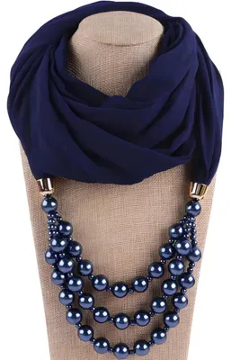 Produktbild von Halstuch ZE - 40155 - Blau für Damen KP40155