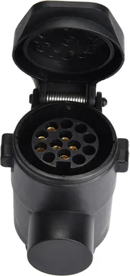 Image de Adaptateur convertisseur pour prise de remorque automobile à 7 ou 13 broches, connecteur de remorquage pour caravane, 12 V