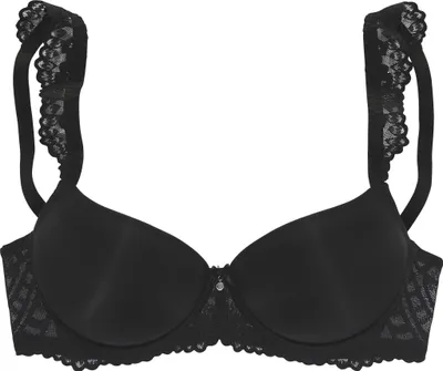 Produktbild von LASCANA Schalen-BH Flora schwarz Größe 80 Cup B