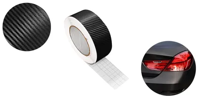 Produktbild von Carbon Folie 5x300 cm - Carbon 3D Schwarz - Carbonfolie matt mit Luftkanal-Kleber und UV-Schutz - Selbstklebend Autofolie für Innen und Außen - Auto Folierung für Tuning - Einstiegsleisten Schutz