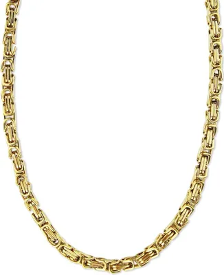 Produktbild von 6 mm Königskette Armband Herrenkette Männer Kette Halskette, 18 cm Gold Edelstahl Ketten