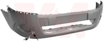 Produktbild von VAN WEZEL Stoßstange Stoßfänger passend für PEUGEOT PARTNER Tepee 4052570