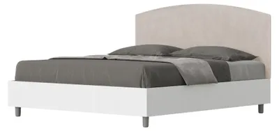 Immagine prodotto di Letto Matrimoniale 160x200 cm con Rete e Contenitore Antilia Sabbia