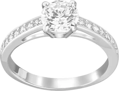 Zdjęcie produktu dla Swarovski 5032923 Pierścionek damski Attract Round Silver-Tone Rozmiar 60
