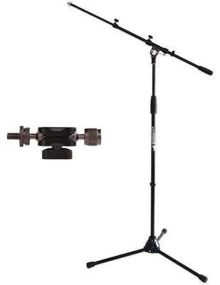 Imagen del producto de Soporte universal con rótula para rótulas, con trípode