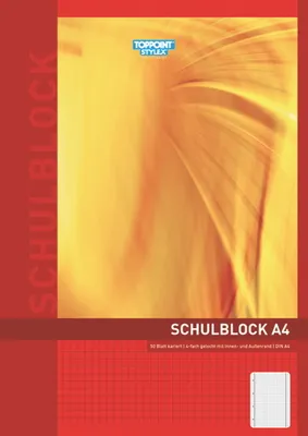 Obrázok produktu pre Top Schulblock A 4 Kar.Gel.50Bl.40057