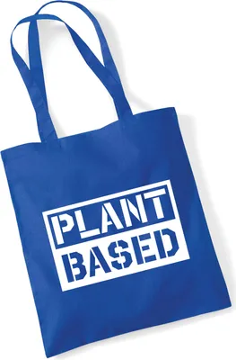 Produktbild von Huuraa Jutebeutel Plant Based Modern 10 Liter Bright Royal Baumwolle Tasche Geschenkidee