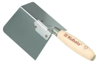 Productafbeelding van Lepel Kubala Buitenhoek van roestvrij staal. 97 x 140 mm