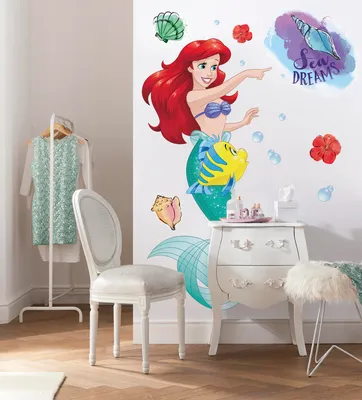 Produktbild von Komar Vlies Fototapete selbstklebend und konturgeschnitten "Ariel XXL" - Größe: 127 x 200 cm (Breite x Höhe) - 1 Stück