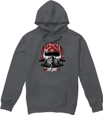 Obrázok produktu pre Top Gun - Pánska mikina s kapucňou "Goose" TV9054 (XL) (Charcoal)