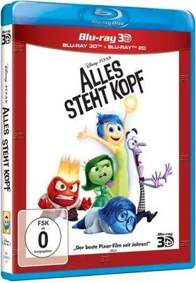 Produktbild von Alles steht Kopf [Blu-Ray 3D+2D]