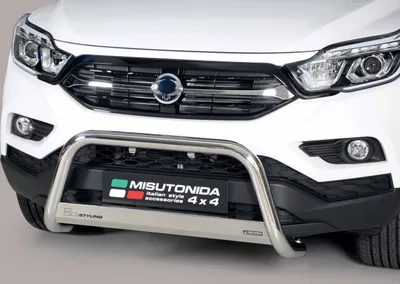 Obrázok produktu pre J&J Automotive | Predné rámy pre Ssangyong Musso 2018-vyššie 63mm