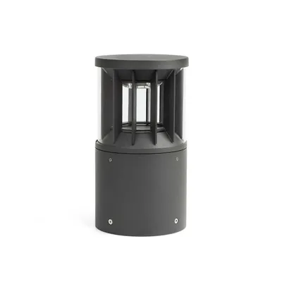 Produktbild von Faro 751001, Außen-Bodenbeleuchtung, Dunkles Grau, Aluminium, IP65, I, 2700 K