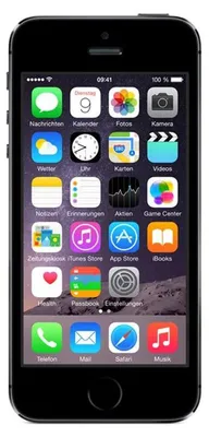 Produktbild von Apple iPhone 5s 16 GB Spacegrau ME432DN/A - DE Ware