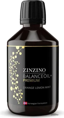 Obrázok produktu pre ZinZino BalanceÖl+ Premium 300ml - Vysoko kvalitný rybí olej, omega-3, olivový olej, vitamín D3