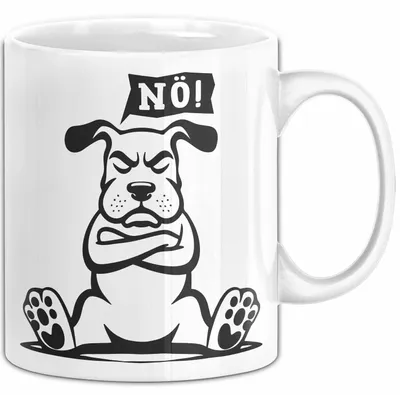Produktbild von Hundebesitzer Tasse Geschenk Nö Geschenkidee Becher (Weiß)