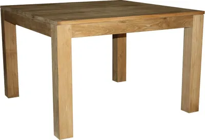 Produktbild von Teako Design Esstisch Kalmar Teakholz Massiv 150x150x78 cm