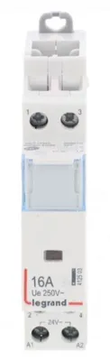 Productafbeelding van Legrand 412503 CX3 beveiligingsschakelaar, 24V, 16A, 1polig + 1schakelaar, zonder handbediening
