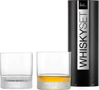 Image de EISCH 2 Whiskygläser 500/14 in Geschenkröhre HAMILTON 15006140/ 180001