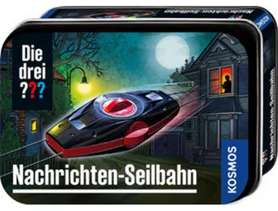 Produktbild von Kosmos Die drei ??? Nachrichten-Seilbahn, Experimentier-Set, Physik, 8 Jahr(e)