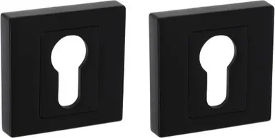 Produktbild von Quadratische Rosette RNQ B02 Einsatz schwarz (APOLLO, HERMES)