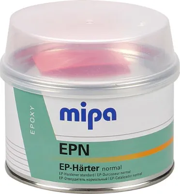 Produktbild von Mipa Härter EP 0,5 kg 4155 2-Komponentenspachtel auf Epoxidharz-Basis.
