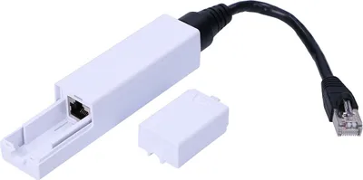 Produktbild von Ubiquiti INS-8023AF-O, Schnelles Ethernet, 10,100 Mbit/s, 10/100, Schwarz, Weiß, 18 V, 0.7 A