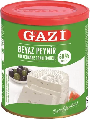 Obrázek produktu pro Gazi pastýřský sýr tradiční 3x 500g 60% tuku v sušině sýr z kravského mléka Beyaz Peynir